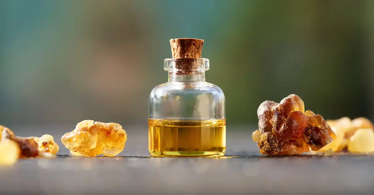 Are there any precautions or interactions to be aware of when using frankincense extract powder?